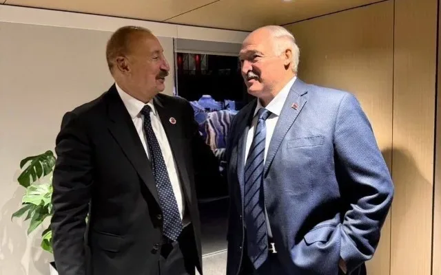 İlham Əliyev və Lukaşenko Bişkekdə görüşdülər
