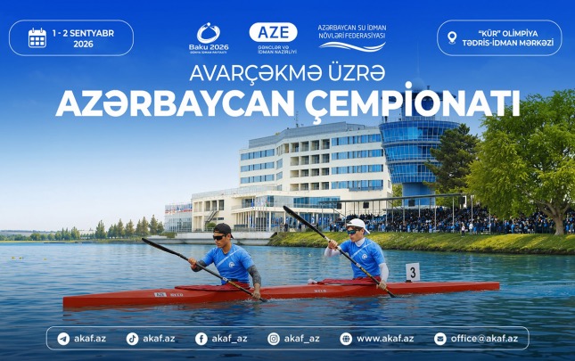 Mingəçevirdə avarçəkmə üzrə Azərbaycan çempionatı keçiriləcək