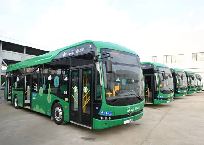 Naxçıvanda 60 yeni elektrik avtobusu istifadəyə verilib
