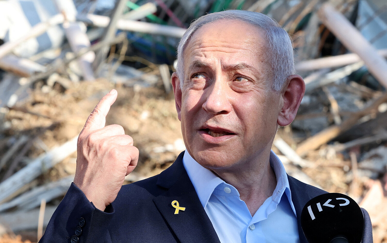 Netanyahu Qəzzaya səfər edib