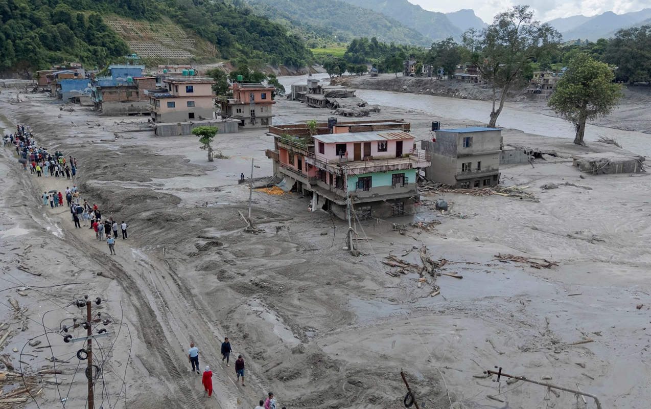 Nepalda daşqınlar: ölənlərin sayı 1386 nəfərə yüksəlib