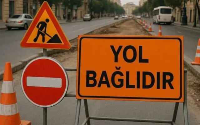Bakının bu küçələrində hərəkət məhdudlaşdırılacaq